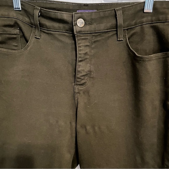NYDJ Not Your Daughter’s Jeans Dark Green Alina Leggings Size 12 - Picture 8 of 13